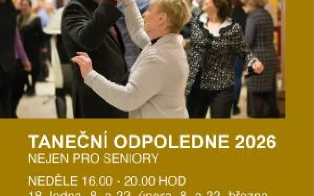 Taneční odpoledne v Prostějově 2026 nejen pro seniory