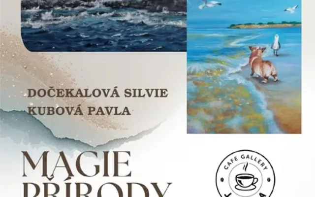 Vernisáž výtvarnice Dočekalové Silvie a Kubové Pavly