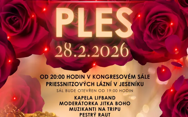 Reprezentační ples Priessnitzových léčebných lázní a města Jeseník