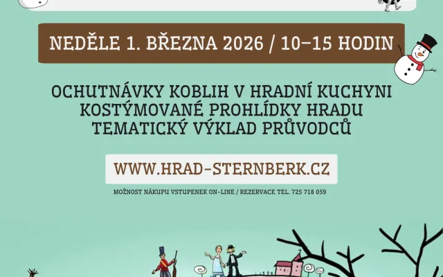 Masopustní prohlídky hradu Šternberk