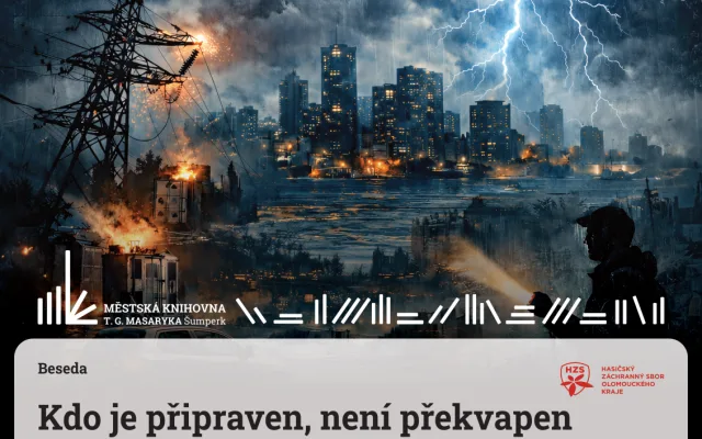 Jak se připravit na 72 hodin po krizi? Odpoví beseda v knihovně