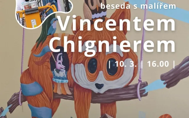 Beseda s malířem Vincentem Chignierem