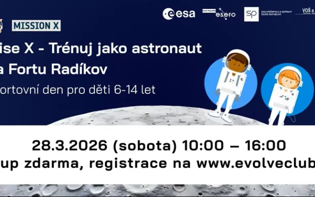 Mise X Fort Radíkov - velikonoční sportovní vesmírný den pro děti