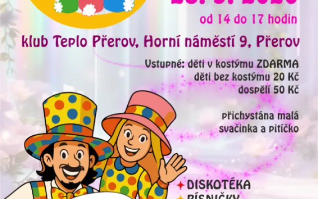 Maškarní ples pro děti
