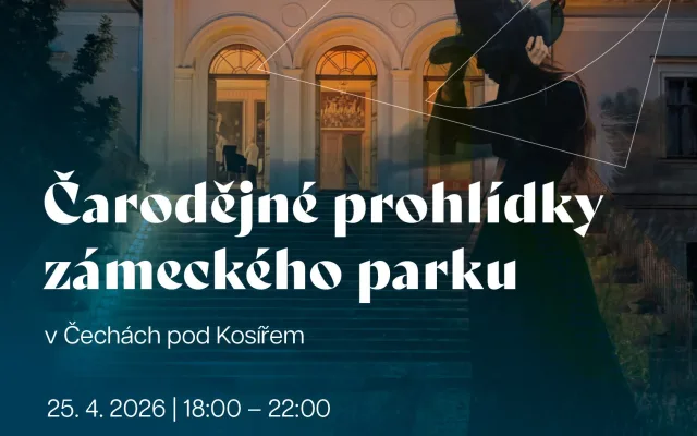 Čarodějné prohlídky zámeckého parku