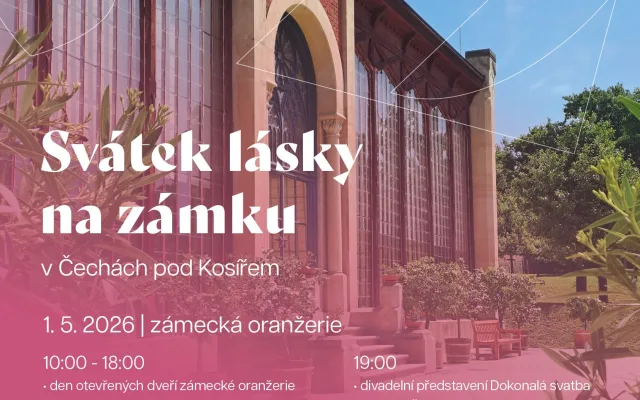 Svátek lásky na zámku Čechy pod Kosířem