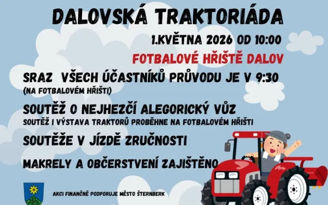 Dalovská traktoriáda 2026