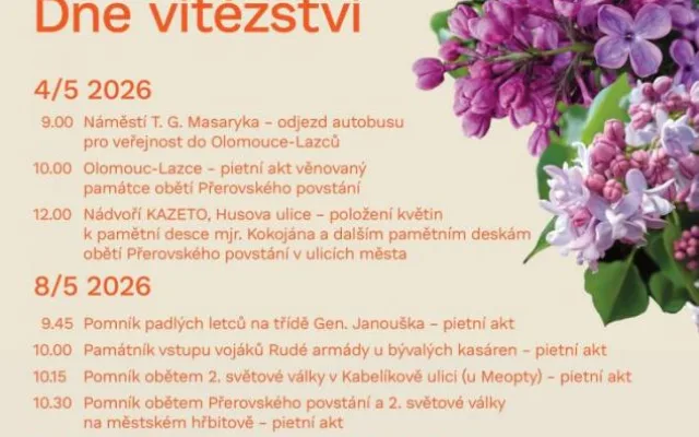 81. výročí Přerovského povstání a připomínka Dne vítězství