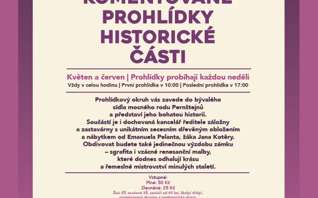 Komentované prohlídky Prostějovského zámku