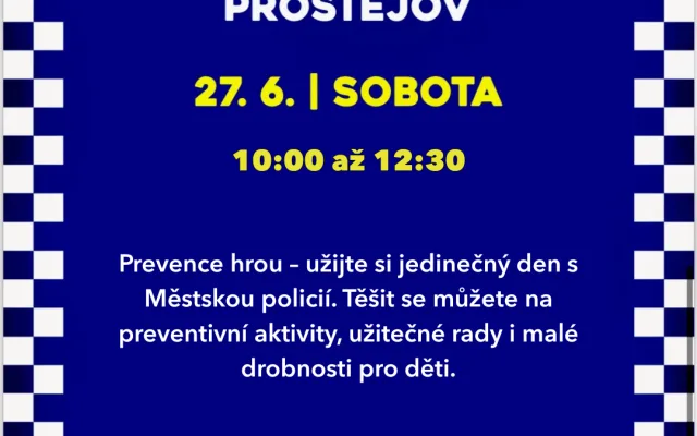 Den prevence s Městskou policií Prostějov