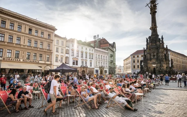 Večerní pohoda u Trojice