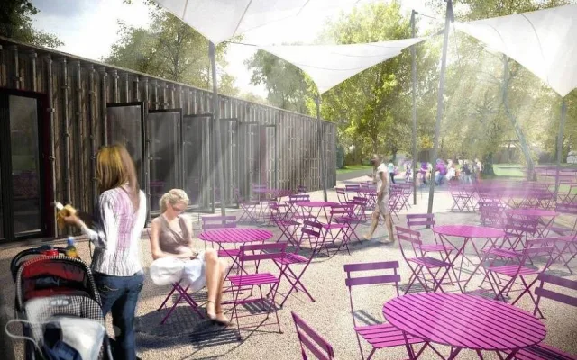Vizualizace nové podoby olomouckého rozária - Autor: Atelier zahradní a krajinářské architektury Zdeněk Sendler
