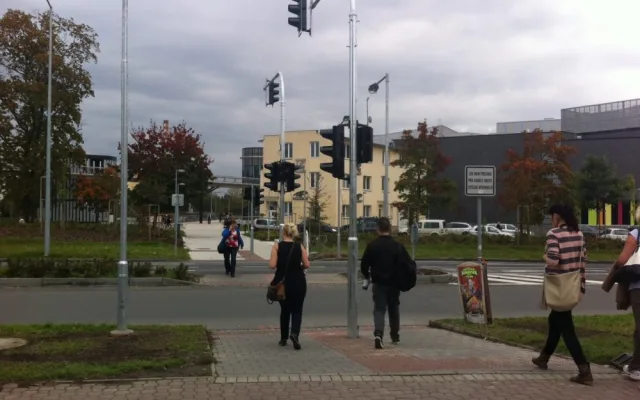 vznikající přechod, autor: Adéla Staníková