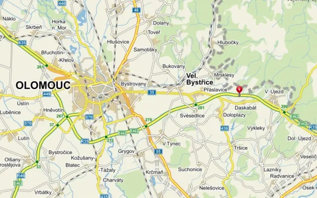 místo dopravní nehody