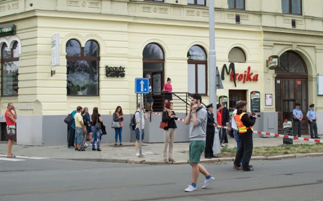 Na Masarykově třídě našli dělníci leteckou pumu, probíhá evakuace okolních domů