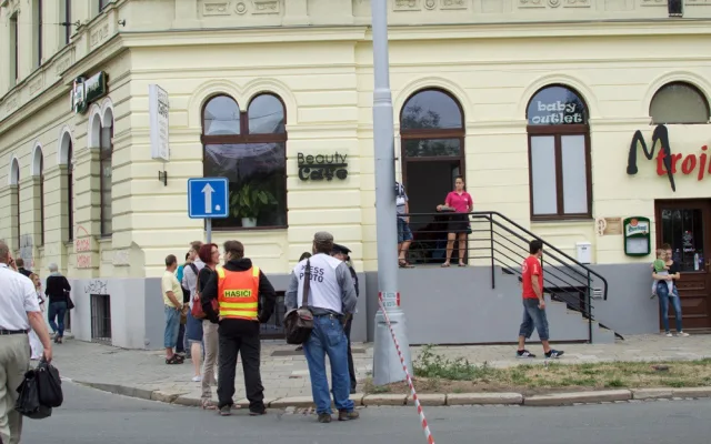 Na Masarykově třídě našli dělníci leteckou pumu, probíhá evakuace okolních domů