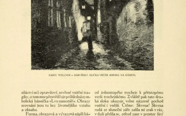 Barvířská ulička - 1919