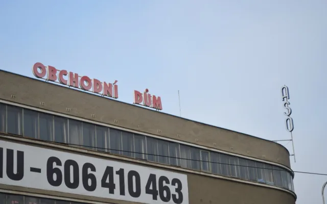 Dnešní podoba bývalého skladiště a kancelářských prostor ASA
