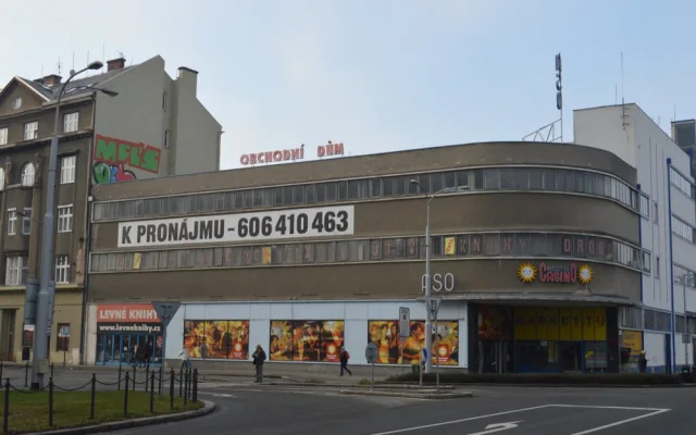Dnešní podoba bývalého skladiště a kancelářských prostor ASA