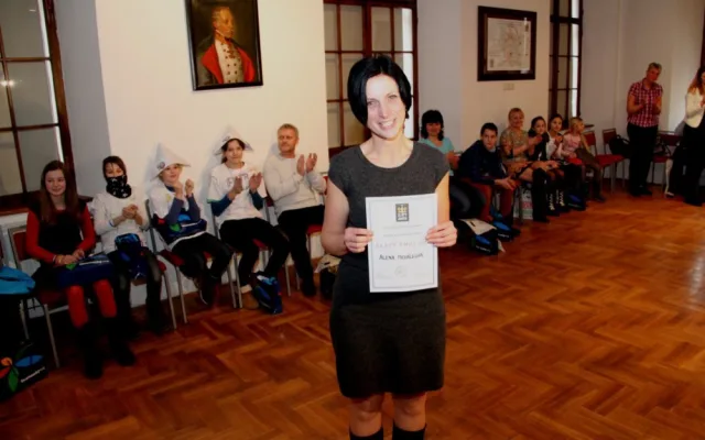 Regionální kolo Zlatého Ámose vyhrála paní učitelka ze Zábřehu