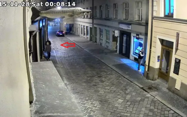 záběry z kamer