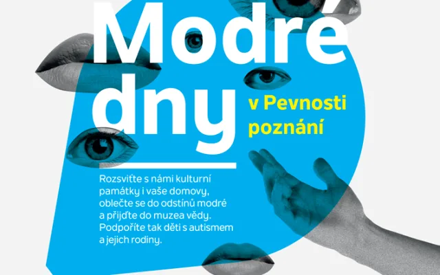 Modré dny v Pevnosti poznání bohatým programem rozšíří povědomí o autismu