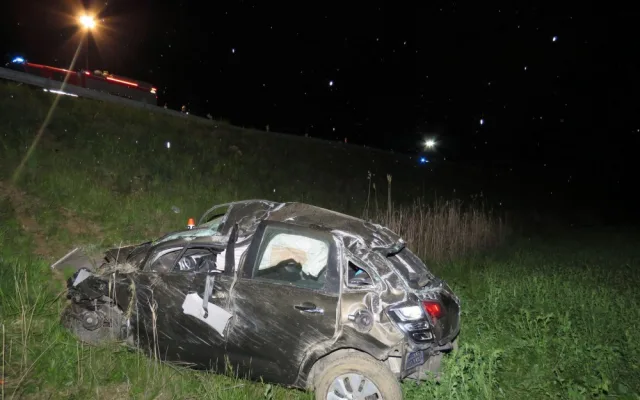 Řidička zvládla havarovat se svým autem v pondělí i v úterý, pokaždé byla opilá