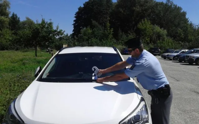 Preventivní akce policistů na Poděbradech
