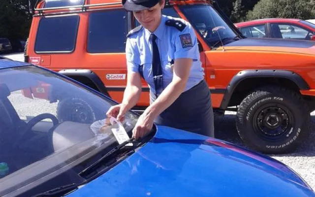 Preventivní akce policistů na Poděbradech
