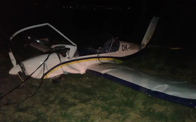 Srážka dvou ultralightů si vyžádala život pětašedesátiletého pilota
