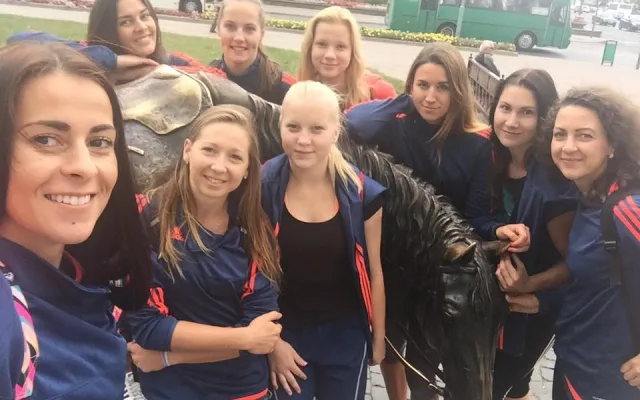 Team VK UP Olomouc v Bělorusku