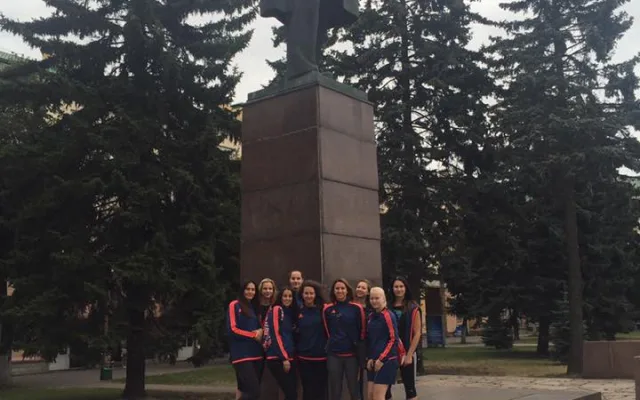 Team VK UP Olomouc v Bělorusku
