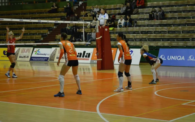 Olomoucké volejbalistky porazily pražský Olymp 3:0