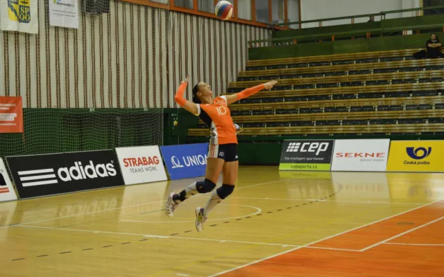 Olomoucké volejbalistky porazily pražský Olymp 3:0