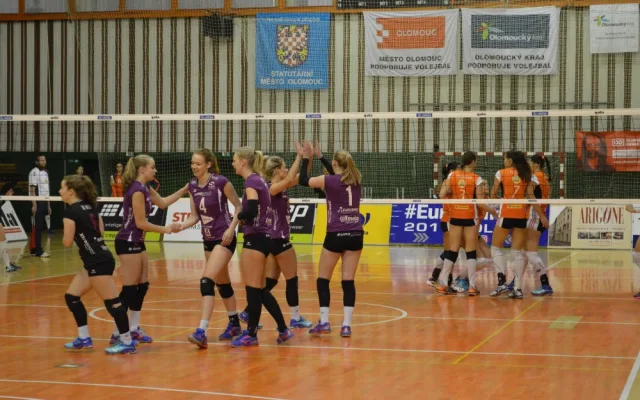 Olomoučanky porazily svého nizozemského soupeře hladce 3:0, v dalším kole je čeká daleká Kazaň