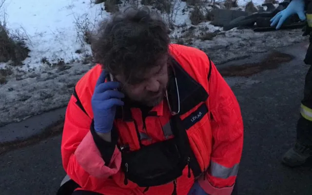 VIDEO: U Krčmaně se srazila dvě auta, na místě zůstali čtyři zranění