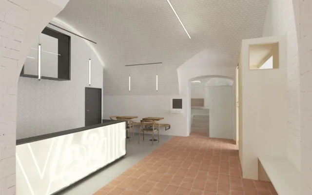 Vizualizace prostoru od architektonického studia Raketoplán