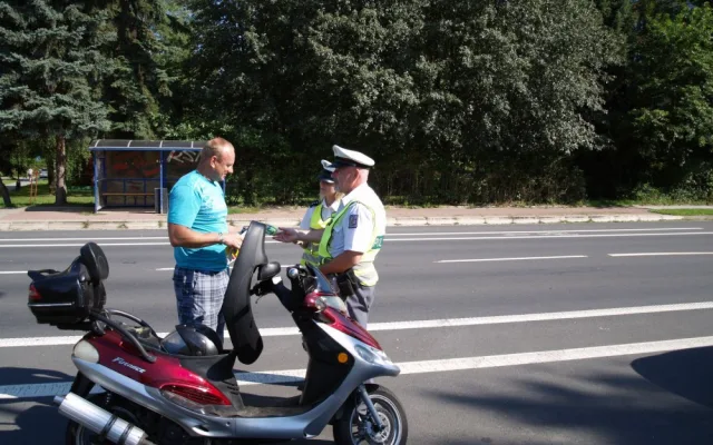 Policisté se zaměřili na motorkáře. Kontrolou prošli bez újmy téměř všichni, až na jednoho