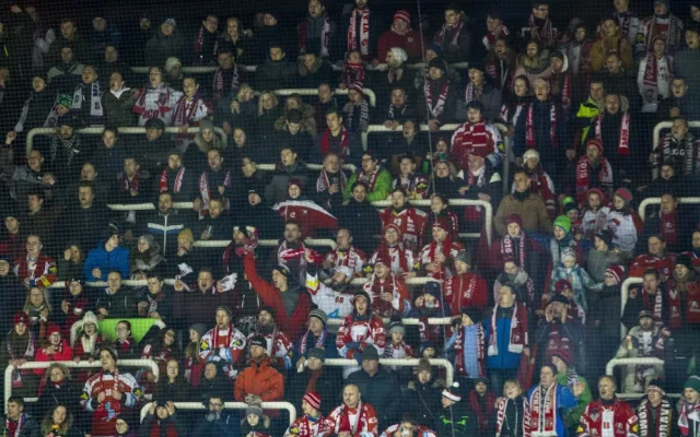 FOTO: Mora v posledním zápasu tohoto roku padla se Spartou, dostala pětigólový nášup