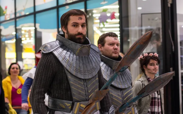 FOTOGALERIE: V Šantovce se to hemžilo fantastickými postavami, už potřetí se tam sešli cosplayeři
