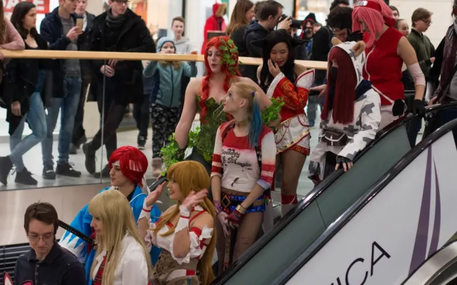 FOTOGALERIE: V Šantovce se to hemžilo fantastickými postavami, už potřetí se tam sešli cosplayeři