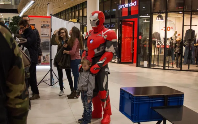 FOTOGALERIE: V Šantovce se to hemžilo fantastickými postavami, už potřetí se tam sešli cosplayeři