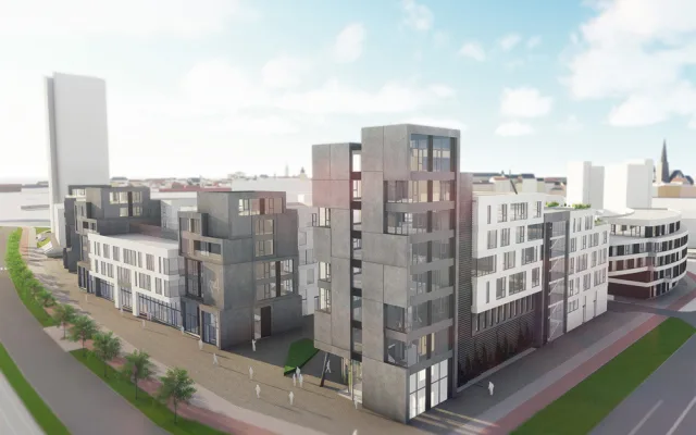 FOTO/VIDEO: BEA campus v Olomouci se rozroste o dalších pět budov, podívejte se na vizualizaci