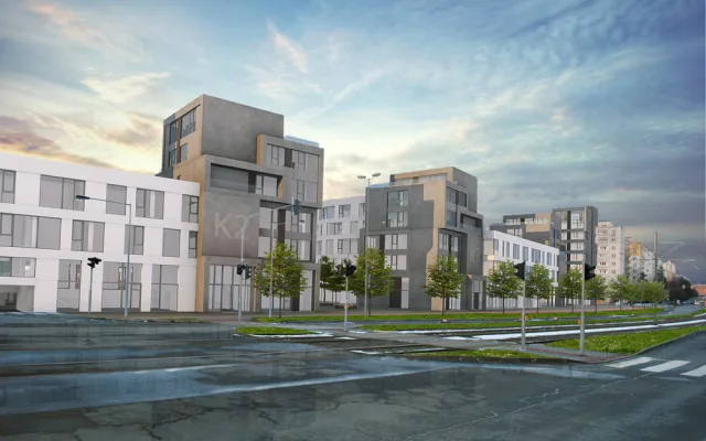 FOTO/VIDEO: BEA campus v Olomouci se rozroste o dalších pět budov, podívejte se na vizualizaci