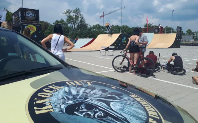 Sobotní den patřil před Šantovkou BMX závodníkům, přijeli špičkoví jezdci z celé republiky