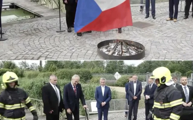 FOTO: Internetové vtípky na prezidentovo veřejné pálení trenýrek