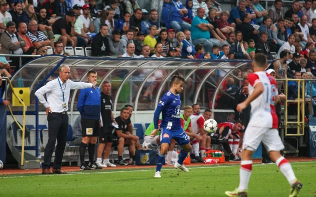FOTOGALERIE: Slavia nadělila na úvod ligy Sigmě tři góly, z domácích zářil nováček Pilař