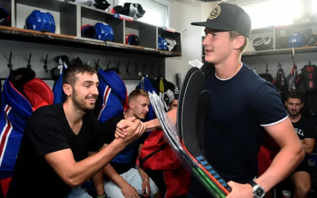 FOTO: Česká hokejová reprezentace trénuje v Přerově, v nominaci je osm hráčů z NHL