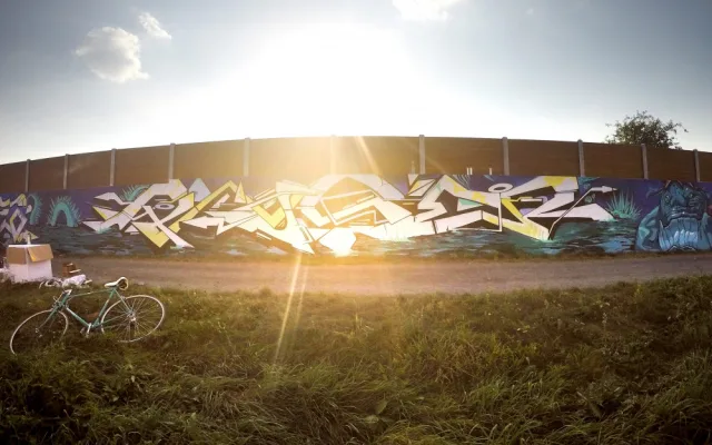 Největším tahákem letošního Street art festivalu bude velkoformátový obraz na štítu Passingerova mlýna