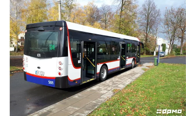 První olomoucký elektrobus vyjel do provozu, obsluhuje linku 14